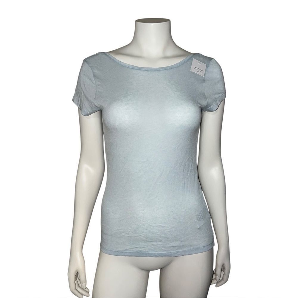 Club Monaco Women's Birtelina Top Cashmere Blend Knit Shirt Scoop Medium NWT
